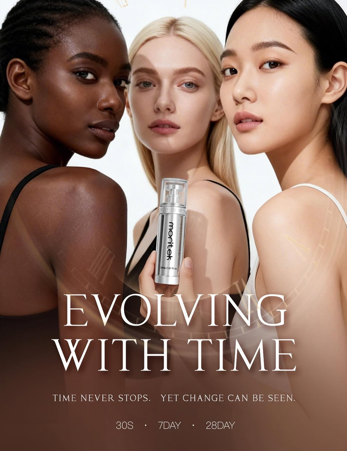 moritek MOLI-LIFT MIST SPRAYのビジュアル。EVOLVING WITH TIME